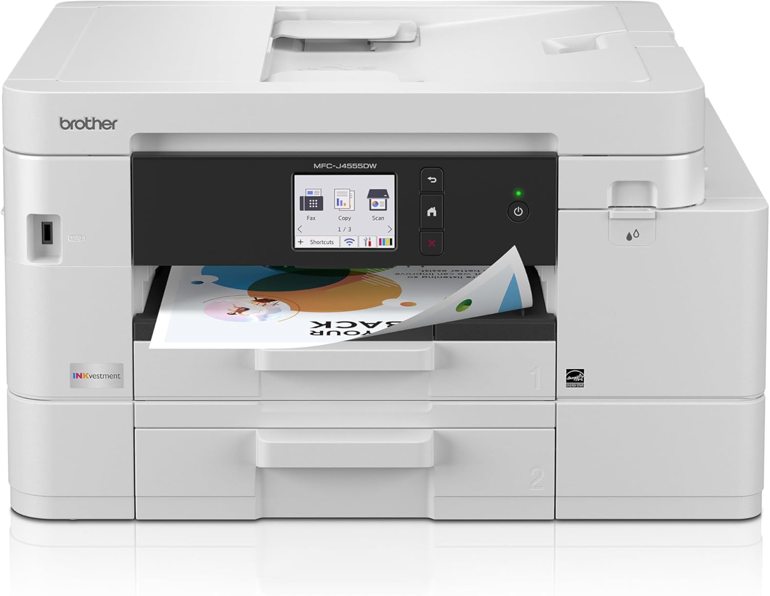 Brother INKvestment 4555 Wireless Color Inkjet All-in-One